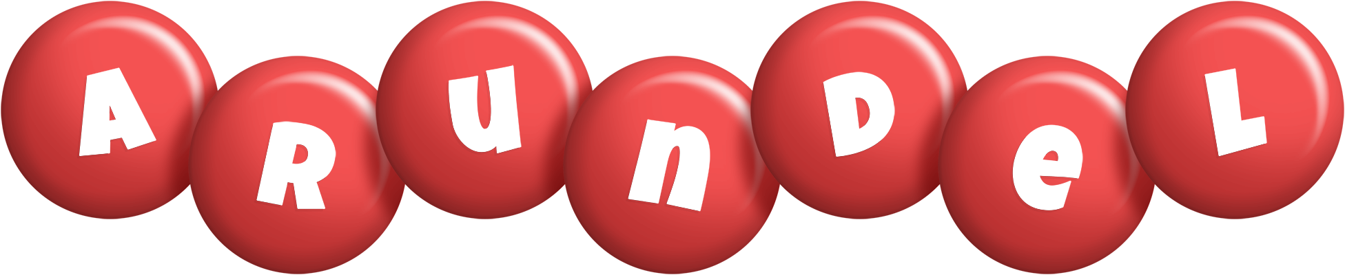 Arundel candy-red logo