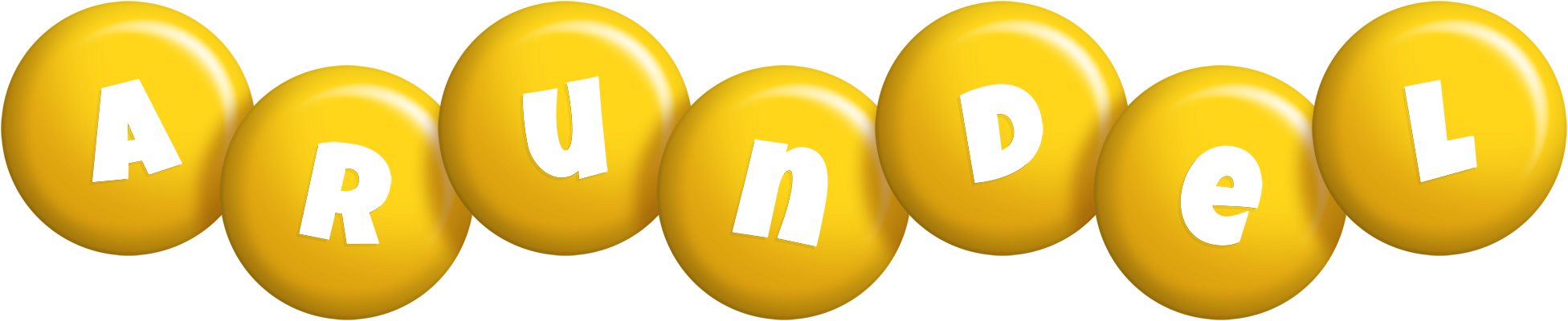 Arundel candy-yellow logo