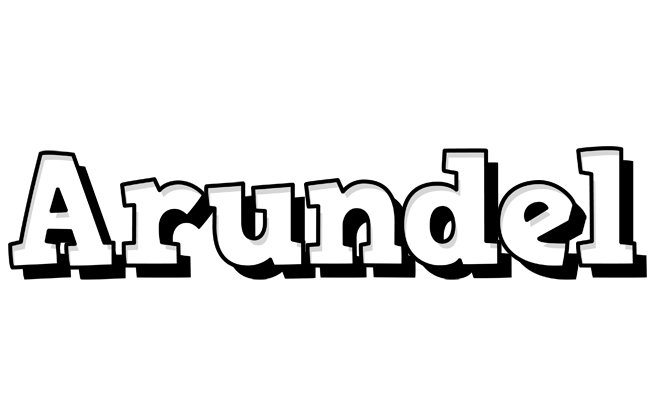 Arundel snowing logo