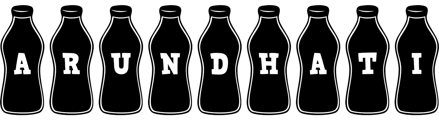 Arundhati bottle logo