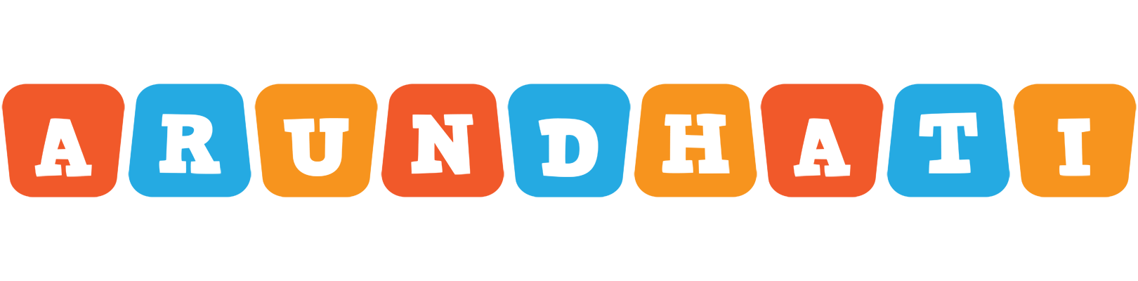 Arundhati comics logo