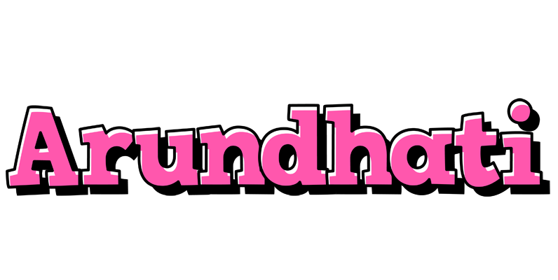 Arundhati girlish logo