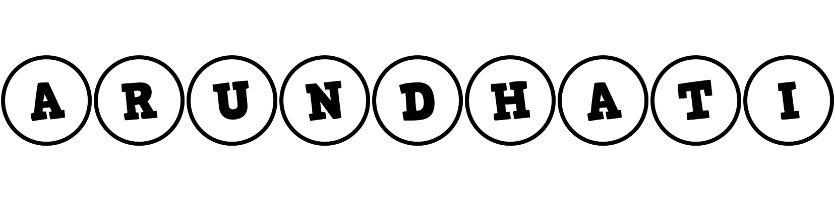 Arundhati handy logo