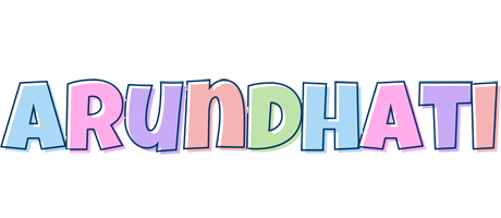 Arundhati pastel logo