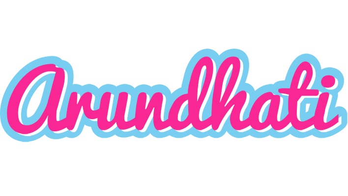 Arundhati popstar logo
