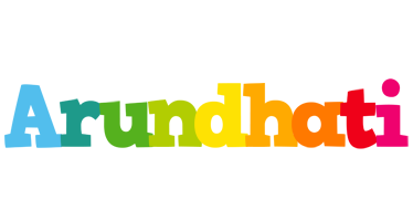 Arundhati rainbows logo