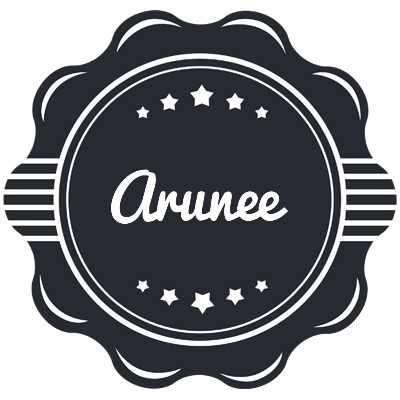 Arunee badge logo