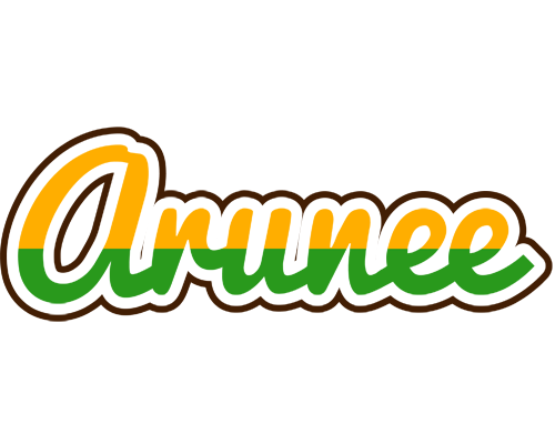 Arunee banana logo