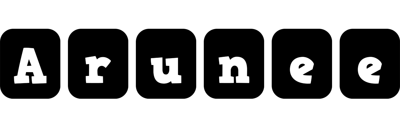 Arunee box logo