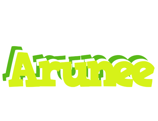 Arunee citrus logo