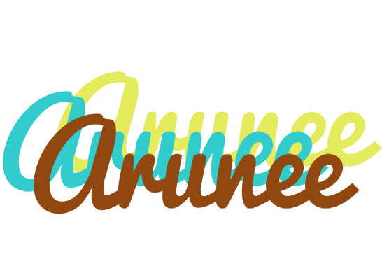 Arunee cupcake logo
