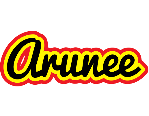 Arunee flaming logo