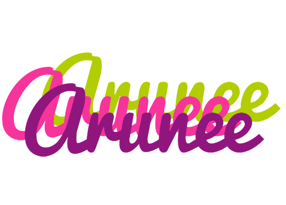 Arunee flowers logo
