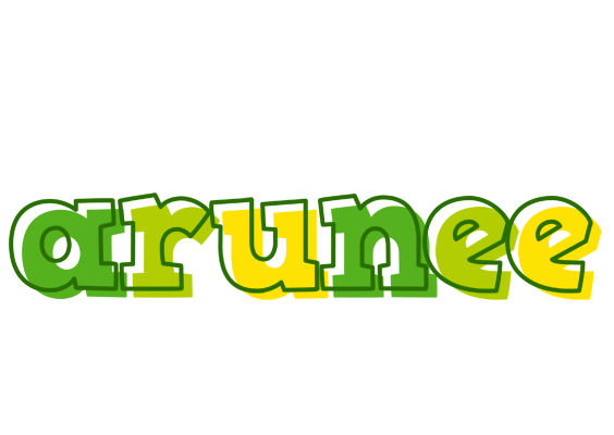 Arunee juice logo