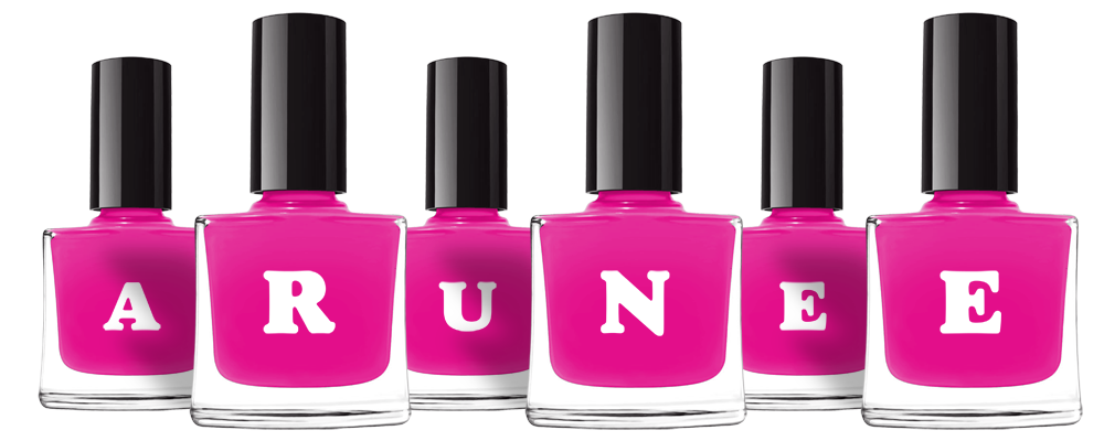 Arunee nails logo