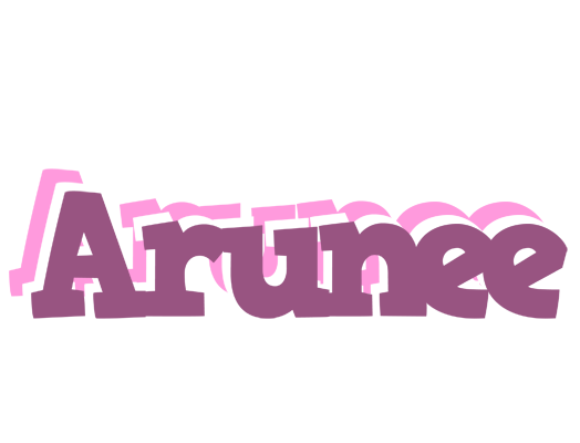 Arunee relaxing logo
