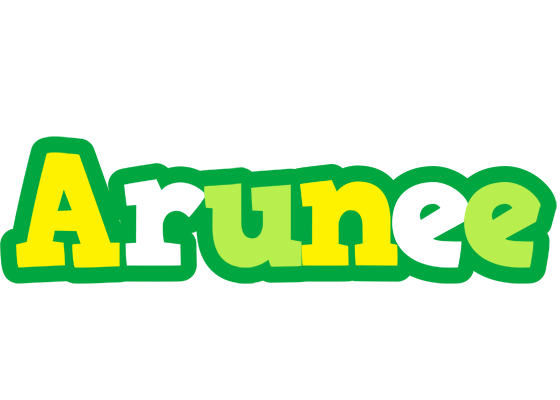 Arunee soccer logo
