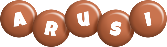 Arusi candy-brown logo