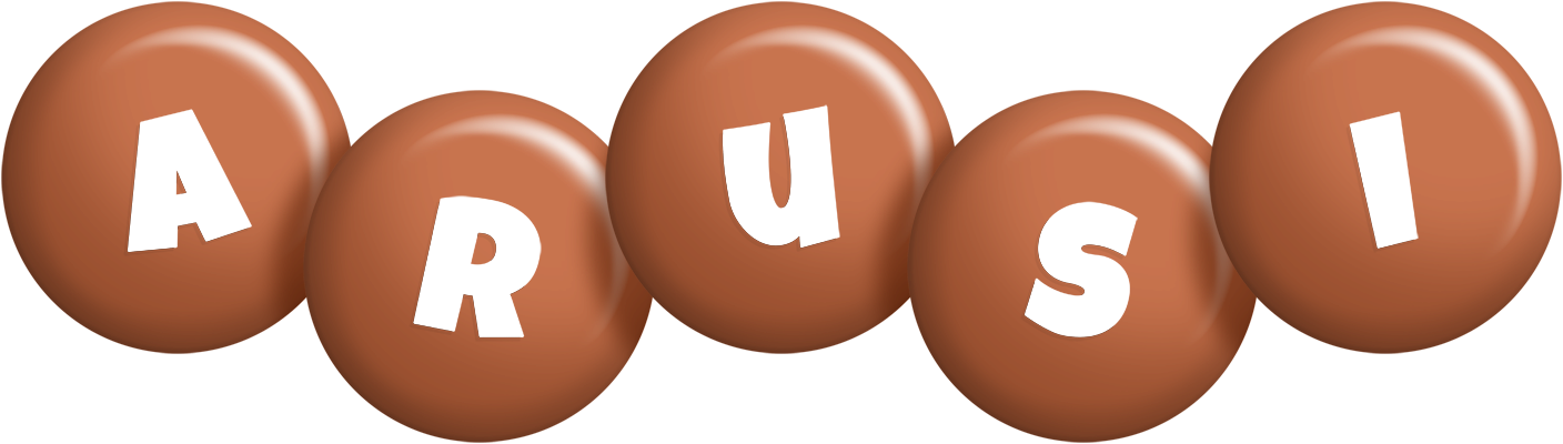 Arusi candy-brown logo