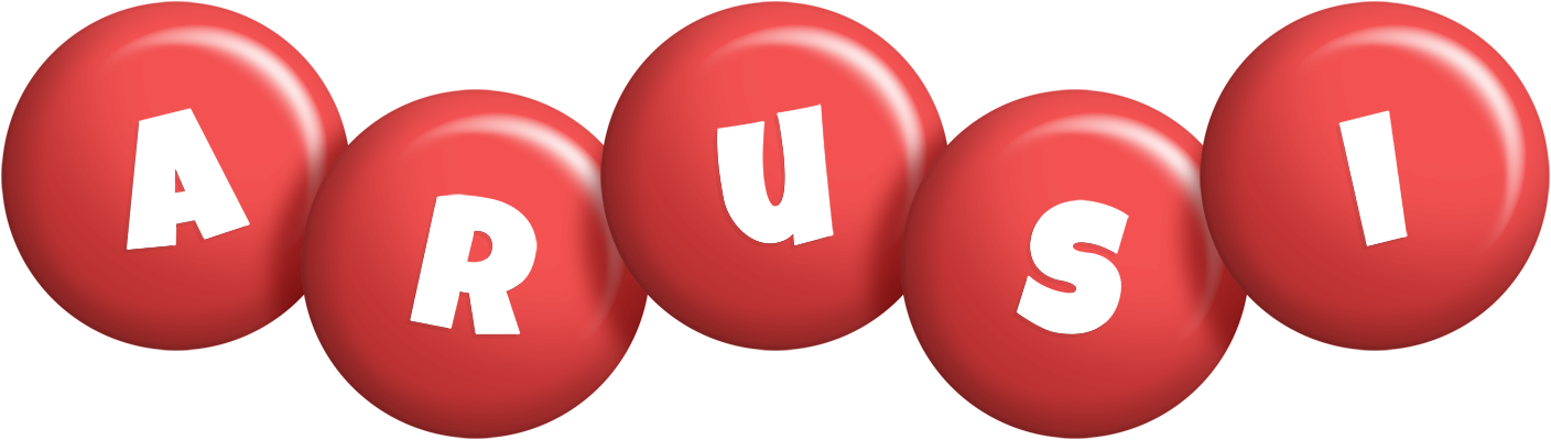 Arusi candy-red logo