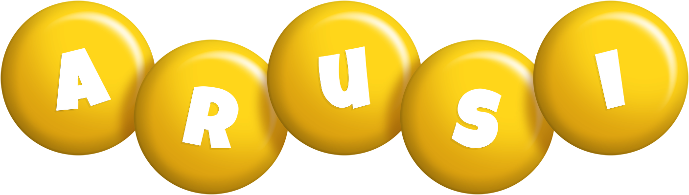 Arusi candy-yellow logo