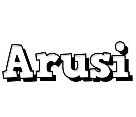 Arusi snowing logo