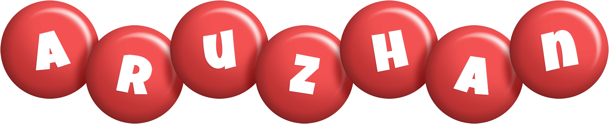 Aruzhan candy-red logo