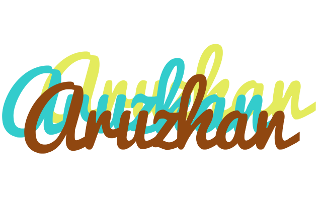 Aruzhan cupcake logo