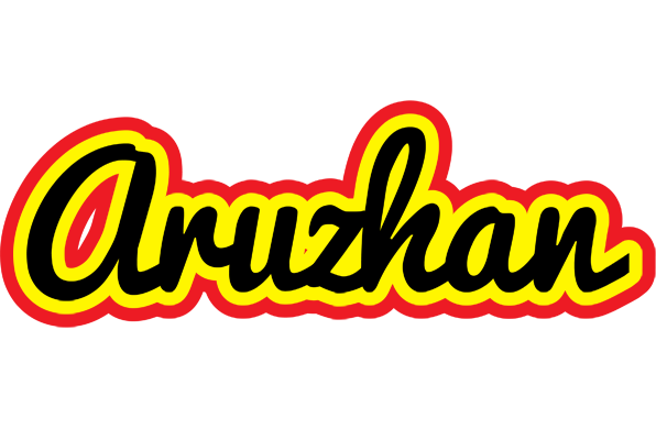 Aruzhan flaming logo
