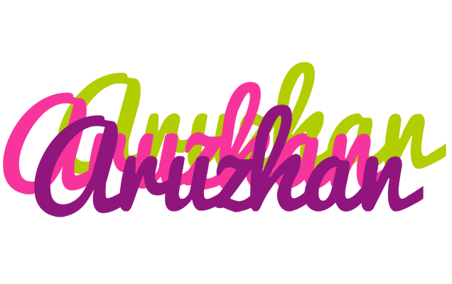 Aruzhan flowers logo