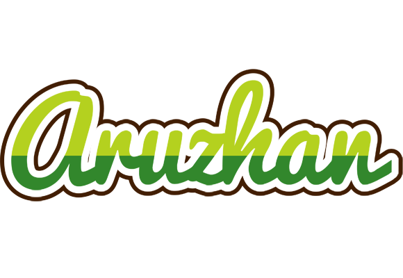 Aruzhan golfing logo