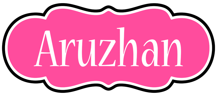 Aruzhan invitation logo