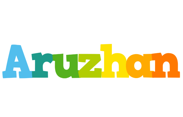 Aruzhan rainbows logo