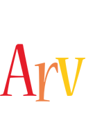 Arv birthday logo