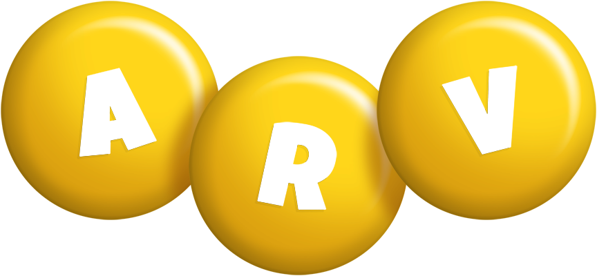 Arv candy-yellow logo