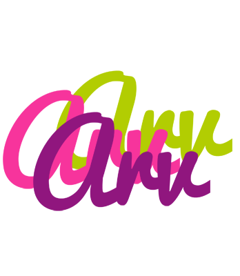 Arv flowers logo