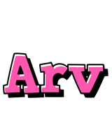 Arv girlish logo