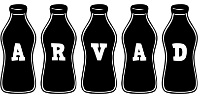 Arvad bottle logo