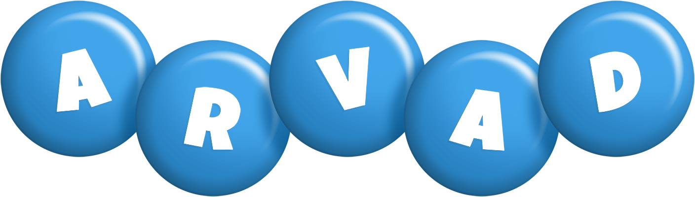 Arvad candy-blue logo