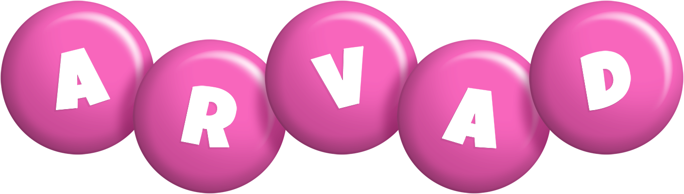 Arvad candy-pink logo