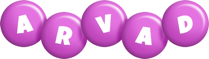 Arvad candy-purple logo