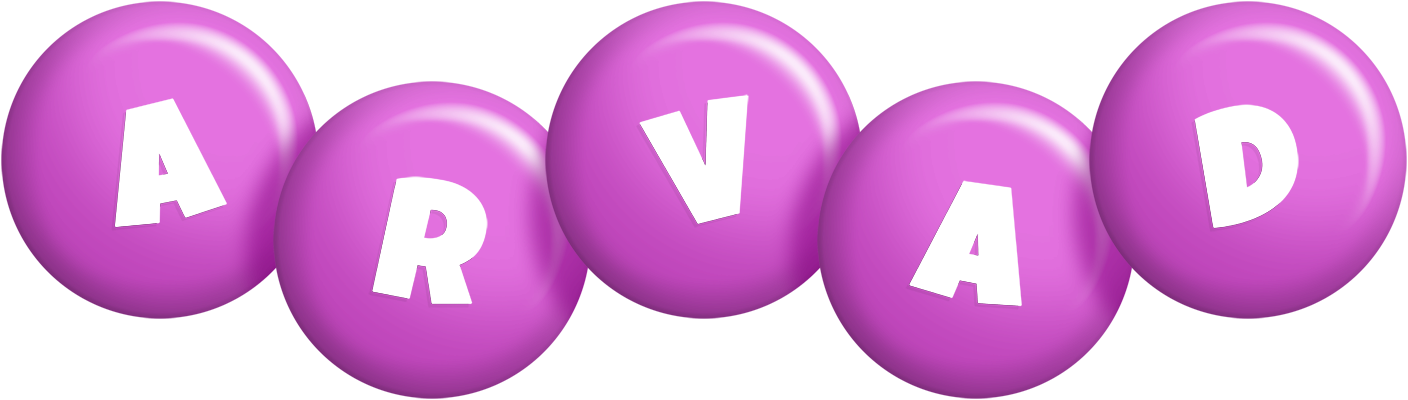 Arvad candy-purple logo