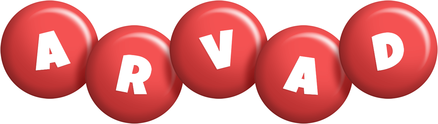 Arvad candy-red logo