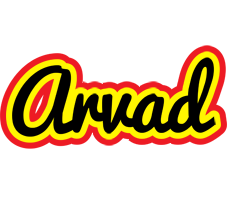 Arvad flaming logo