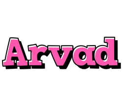 Arvad girlish logo