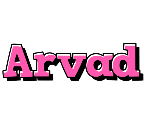 Arvad girlish logo