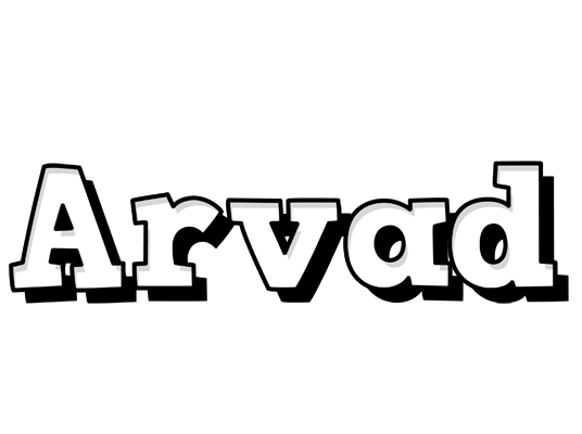 Arvad snowing logo