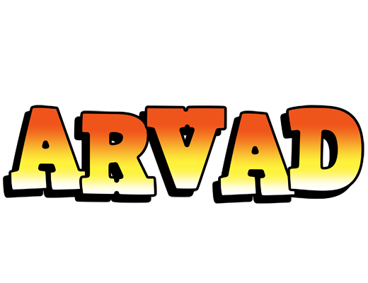 Arvad sunset logo