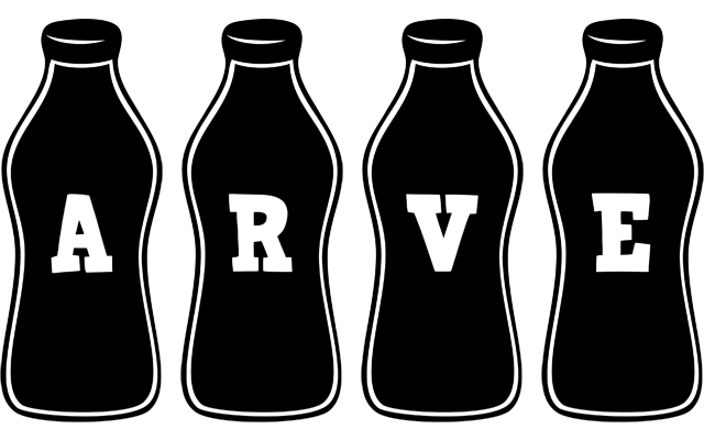 Arve bottle logo