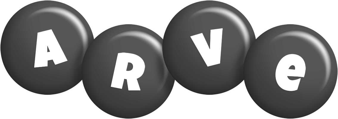 Arve candy-black logo